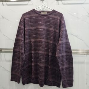 Ermenegildo Zegna | Sweater | Men Burgundy Size 52 or Size Large